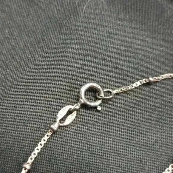 Sterling Silver Box and Ball Style Chain - Picture 3 of 3